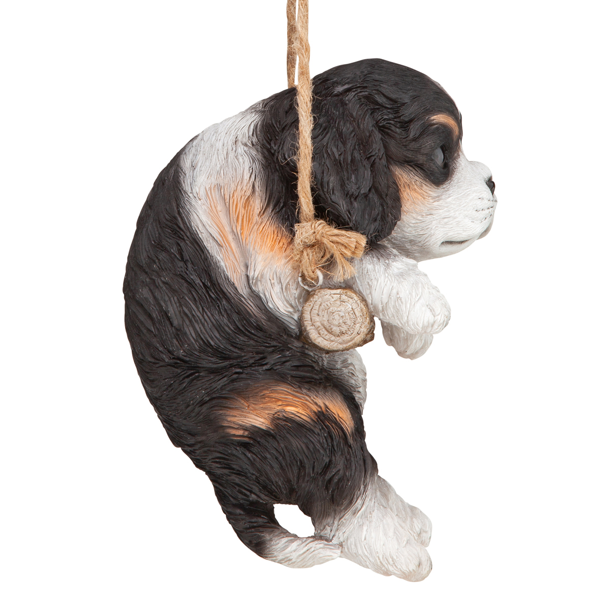 Image Thumbnail for King Charles Cavalier Puppy On A Perch Hanging